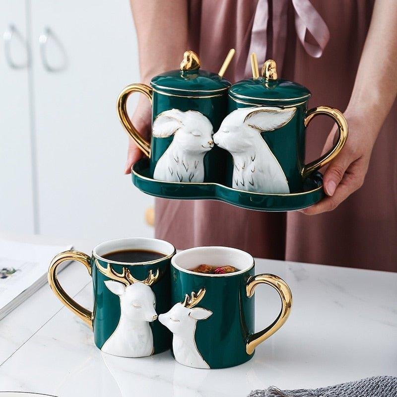 Mug set recommended as a gift for couples