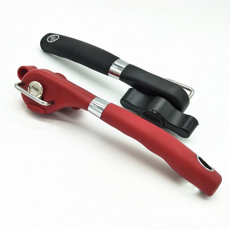 Safe Stainless Steel Cutting Can Opener