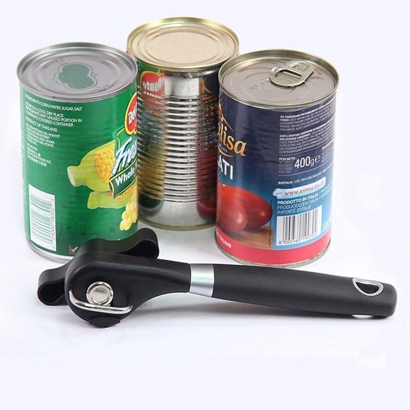 Safe Stainless Steel Cutting Can Opener